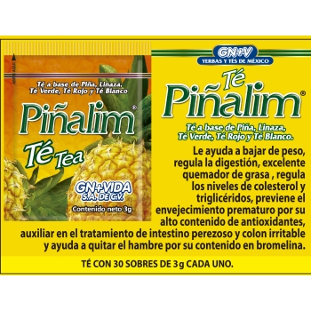 TÉ PIÑALIM C/30 SOB.3G - Donatural - Donatural